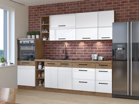Modulares Küchenset Wood White 136