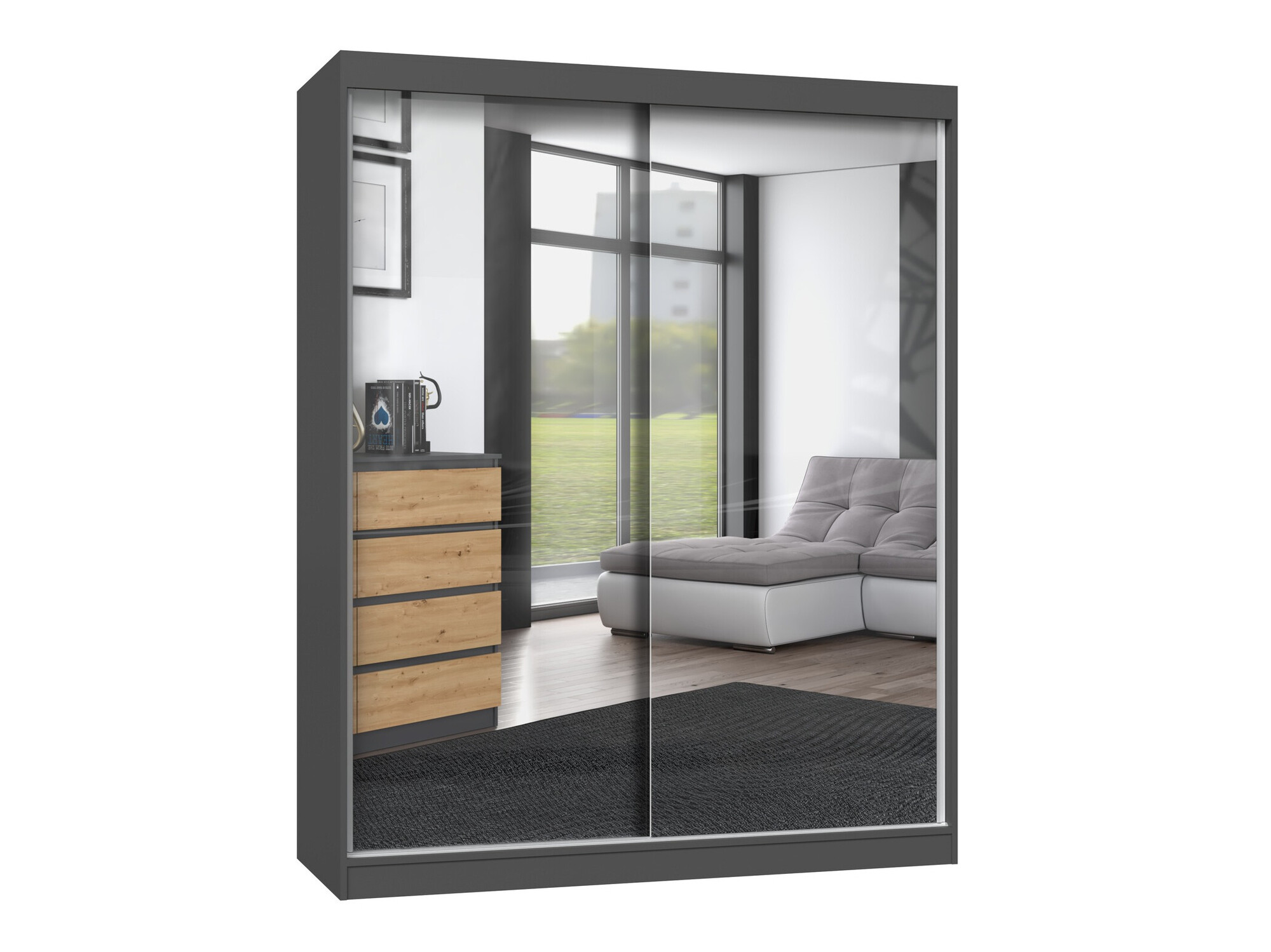 Kleiderschrank Mandeville 165