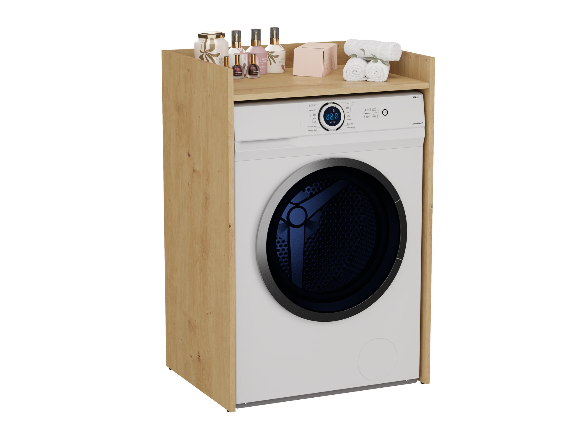Badezimmer-Regal Balelbo 102 (Artisan Eichenholzoptik)