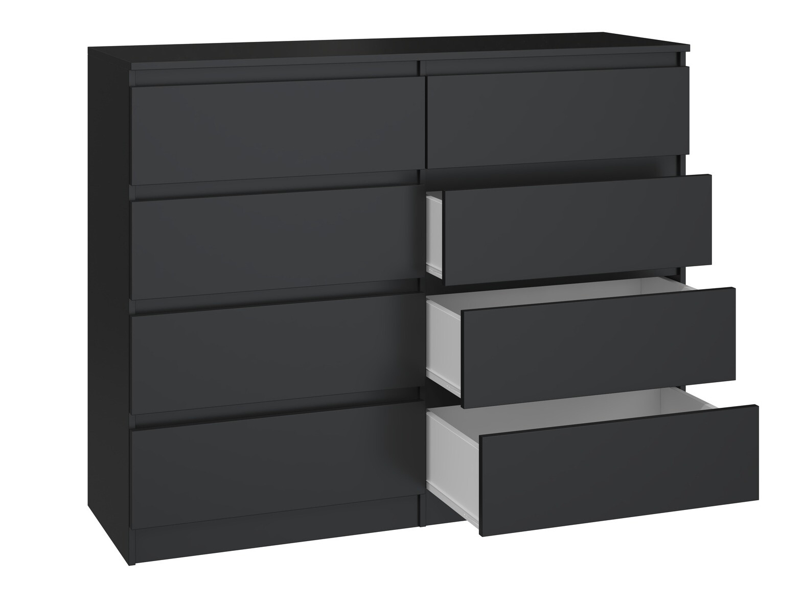 Kommode Elbvelu 101 (Schwarz)