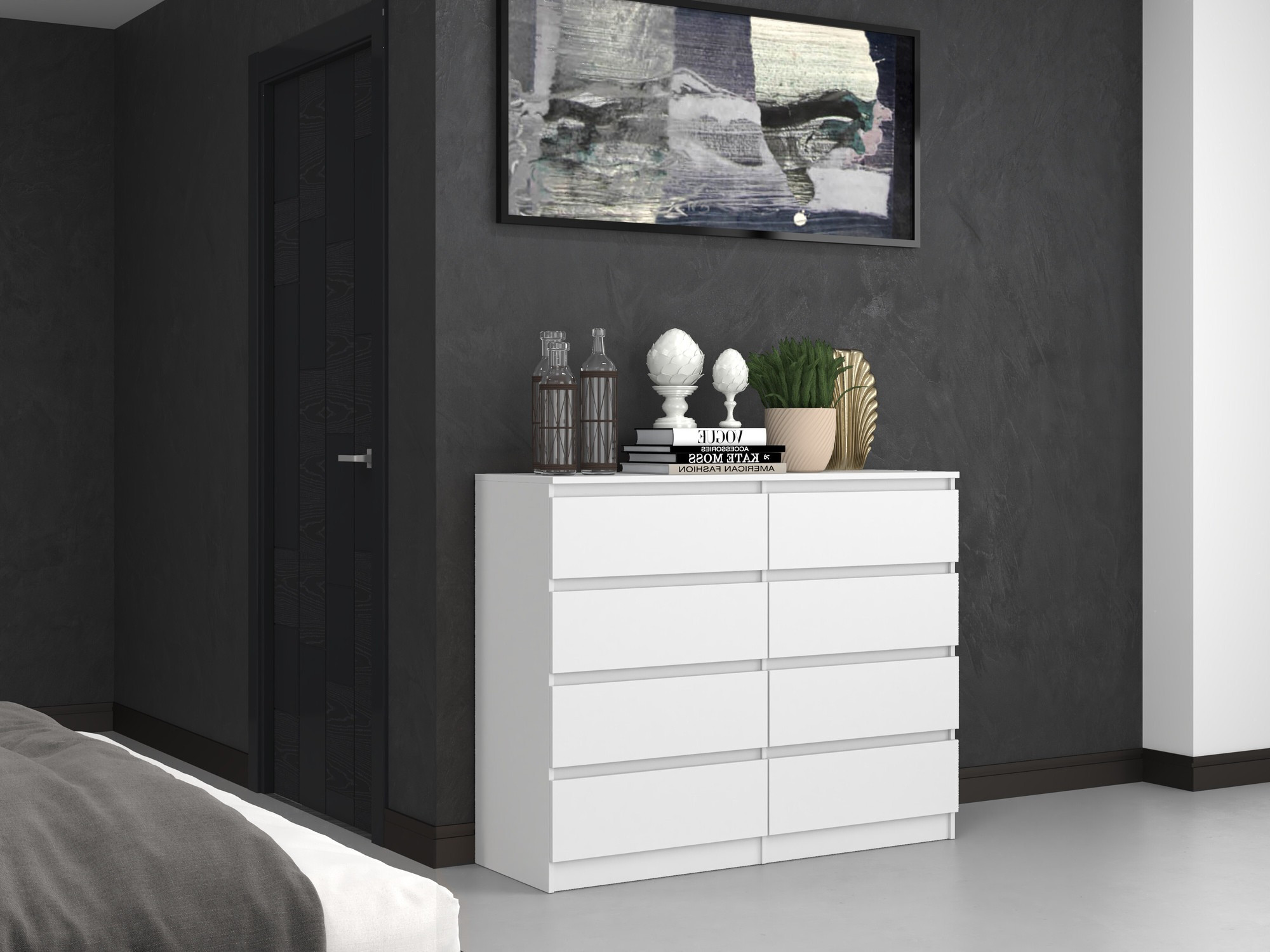 Kommode Elbvelu 101 (Weiss)