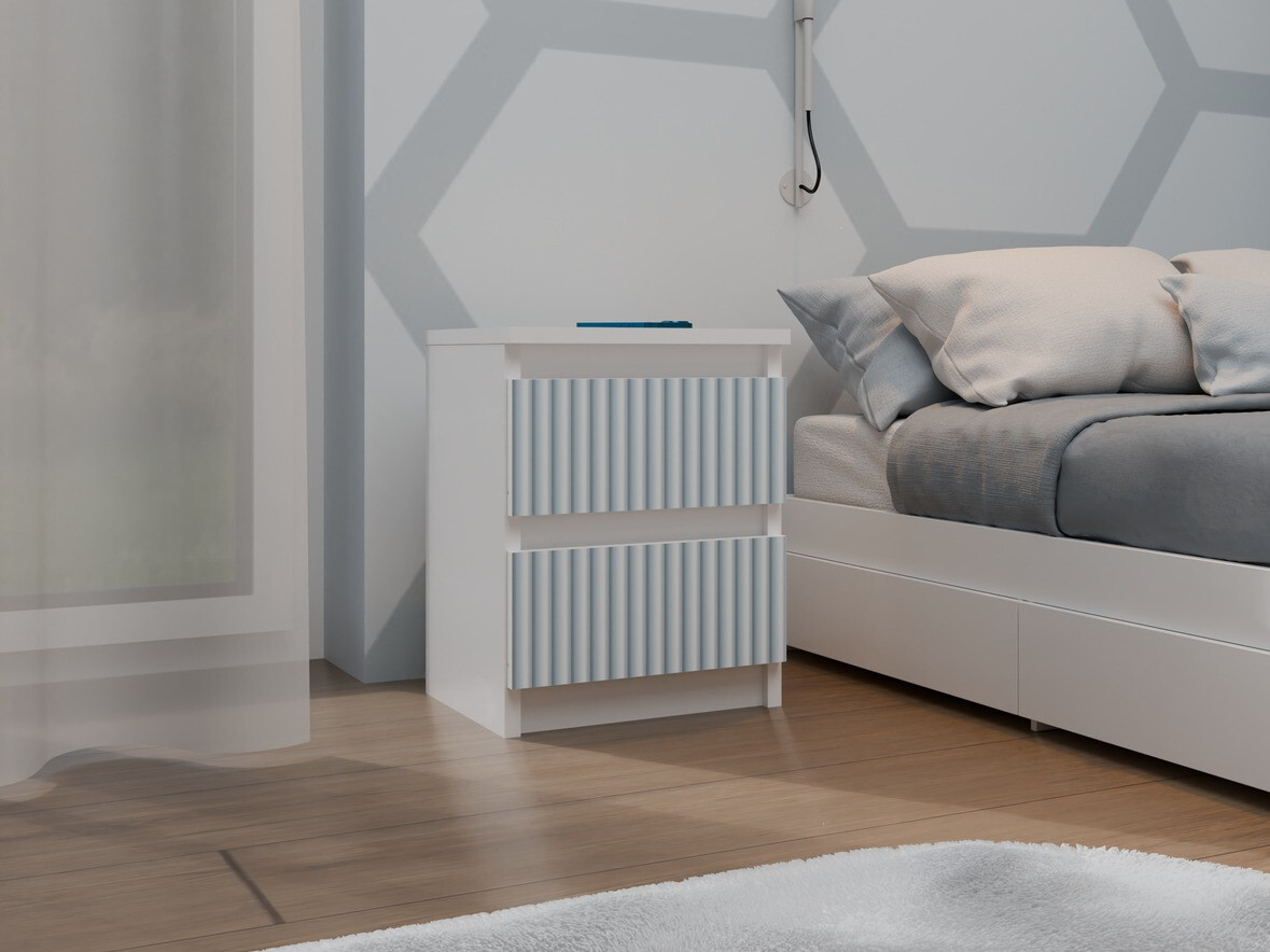 Nachttisch Mortore 103 (Blau)