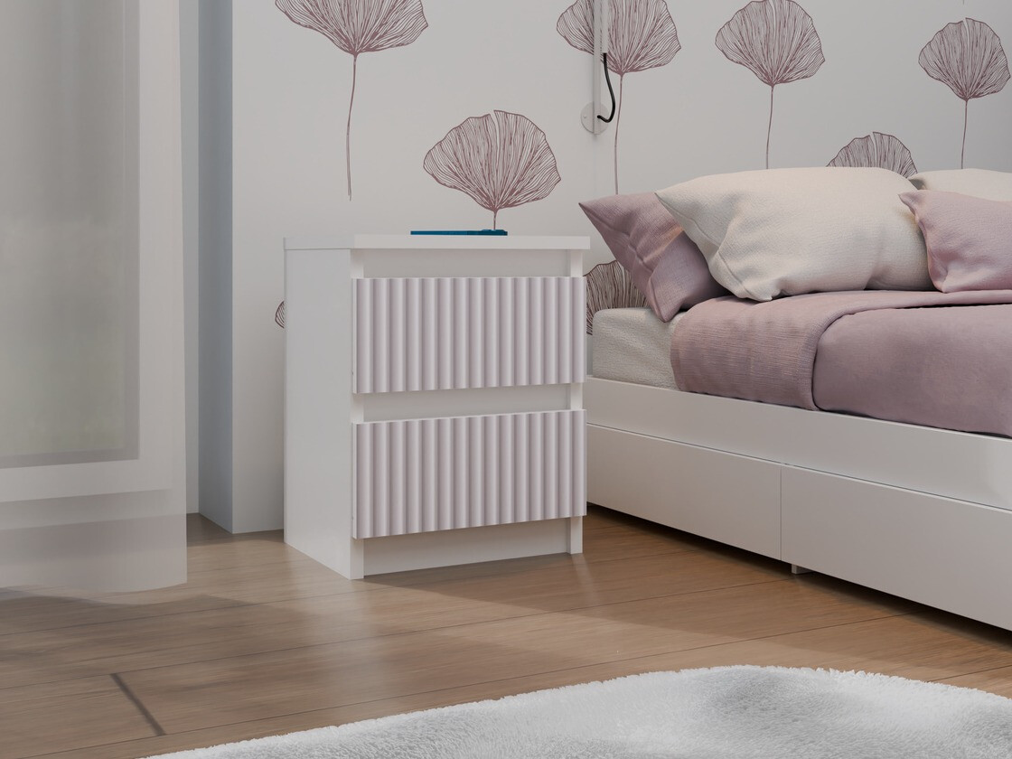 Nachttisch Mortore 103 (Rosa)