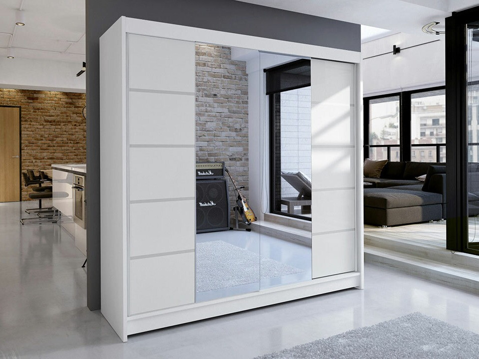 Kleiderschrank Closico Cavaris V (Weiss)