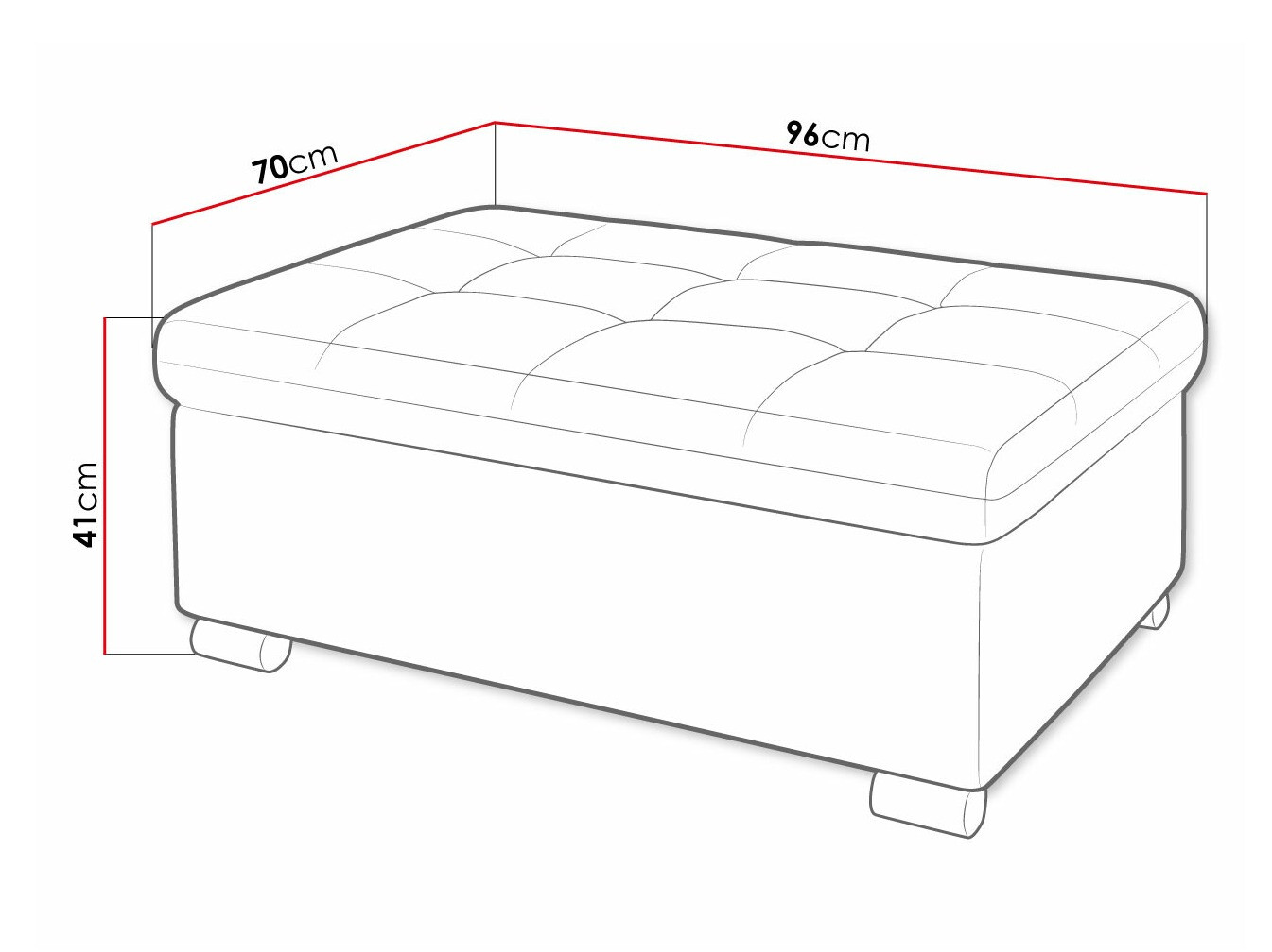 Polsterbank Comfivo 118 (Soul 20 + Soul 13)