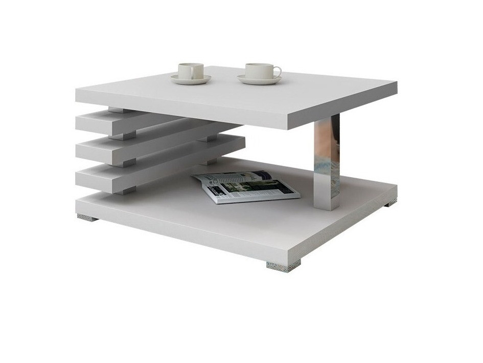 Couchtisch Goodyear 122 (Matt weiss)