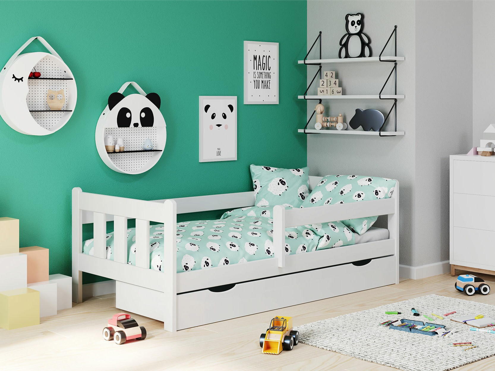 Bett Houston 889 (Weiss)