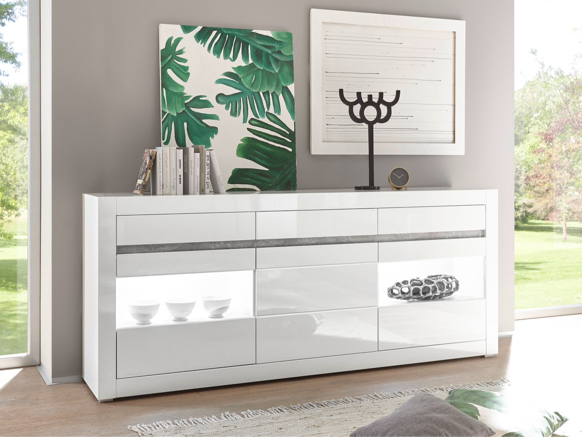 Eckige Kommode Beldomo 107