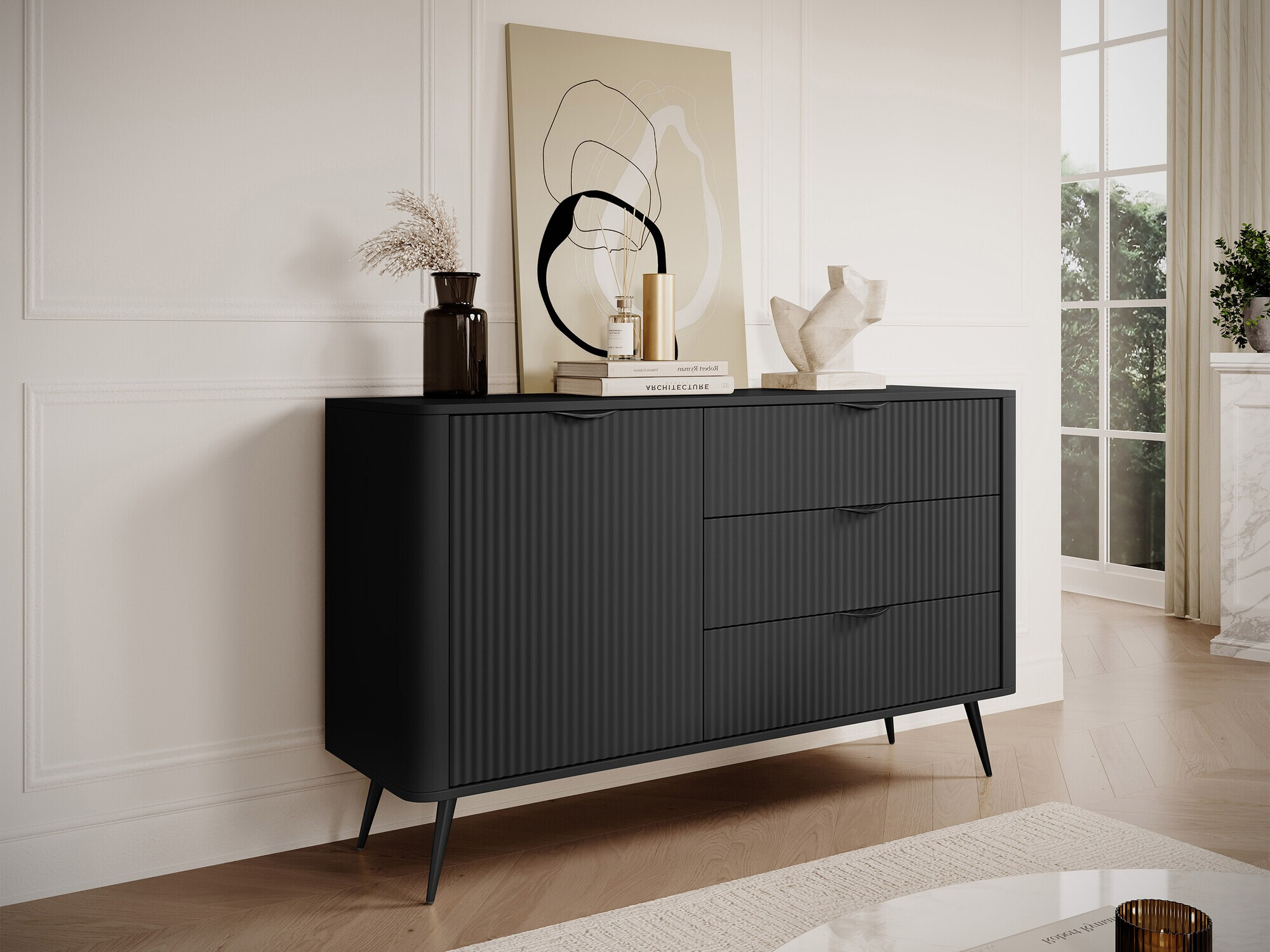 Kommode Lectum (Graphit)