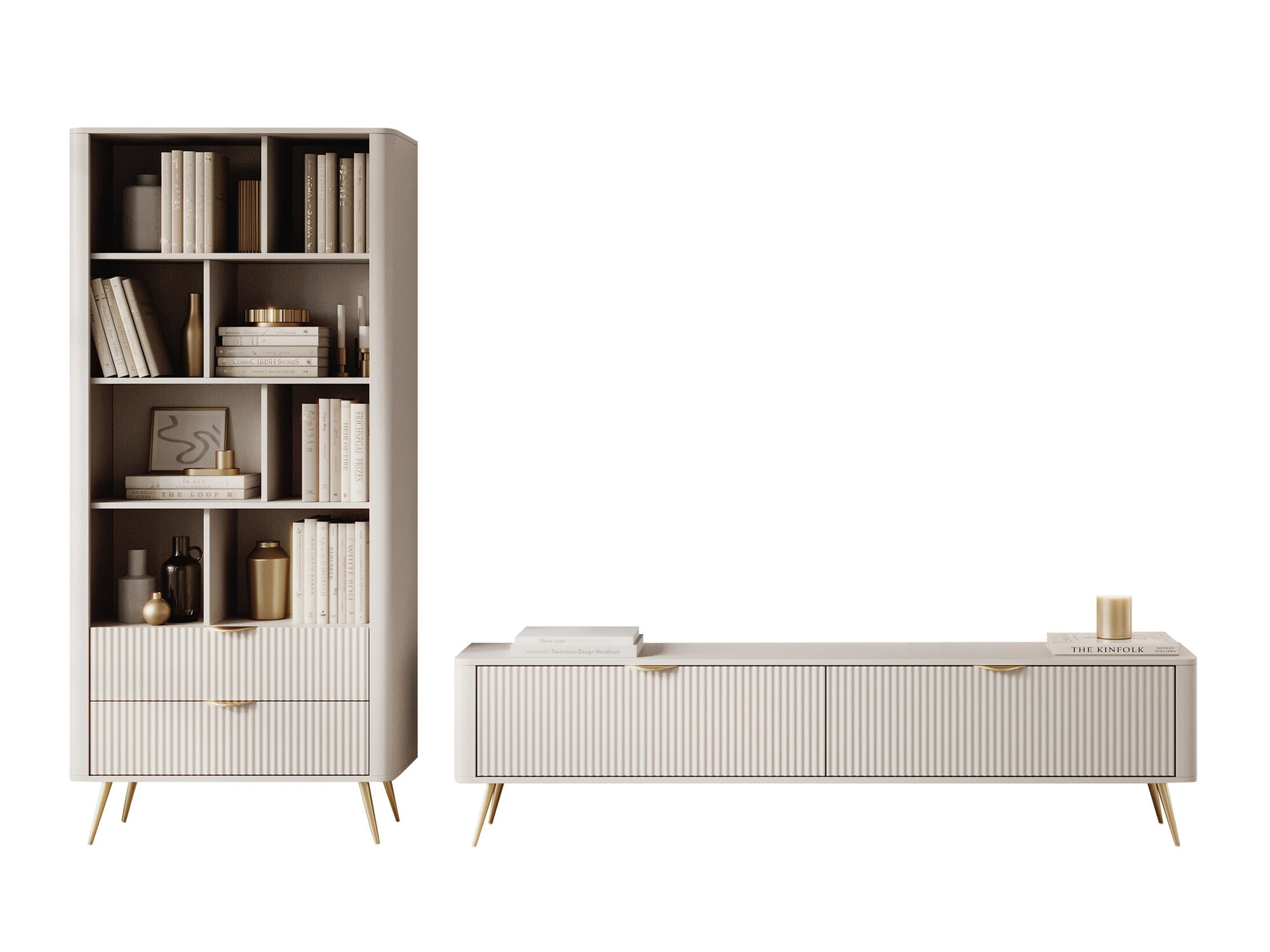 Wohnzimmer-Sets Lectum (Beige)