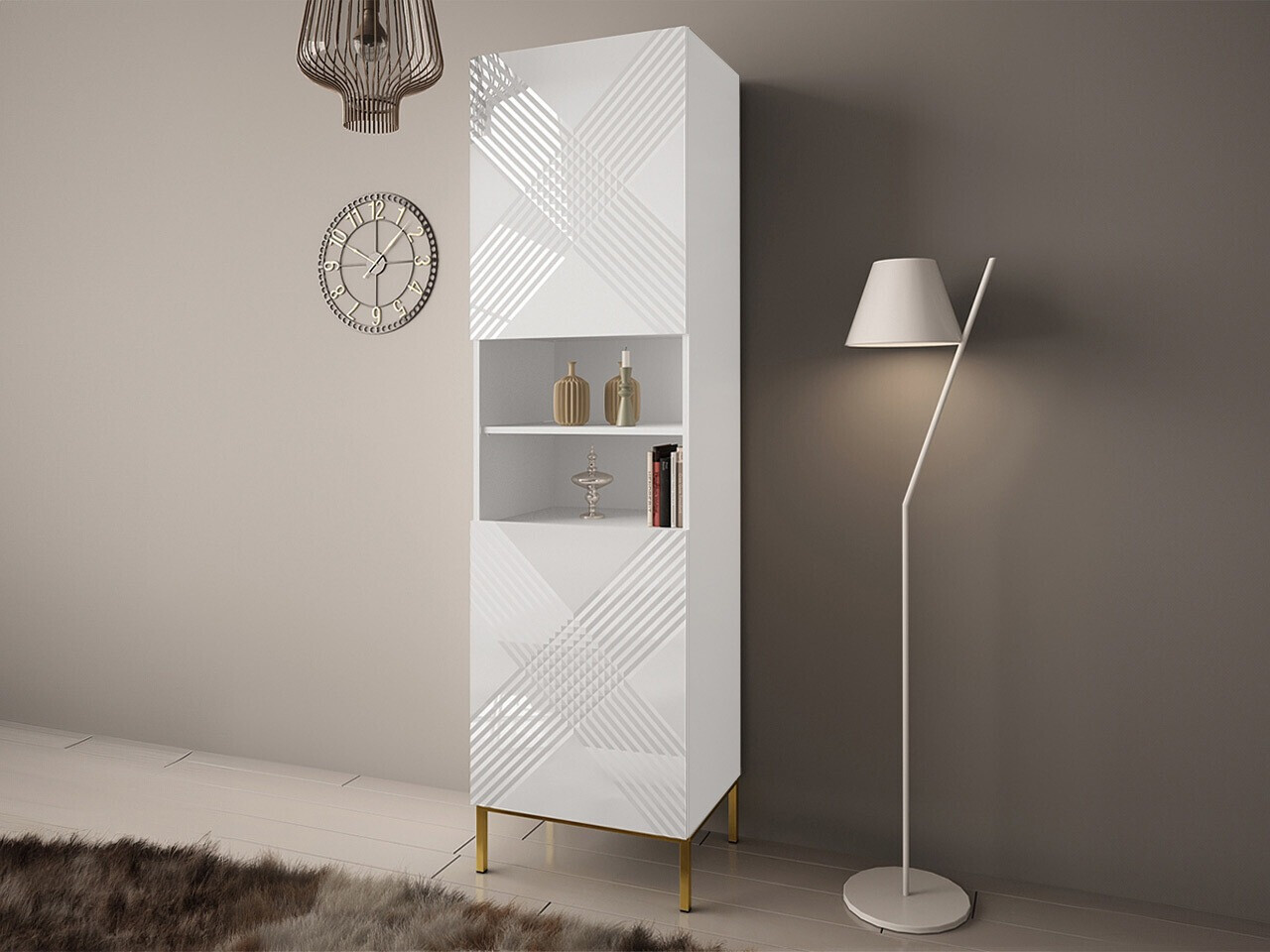 Regal Natar (Weiss + Weiss glänzend)