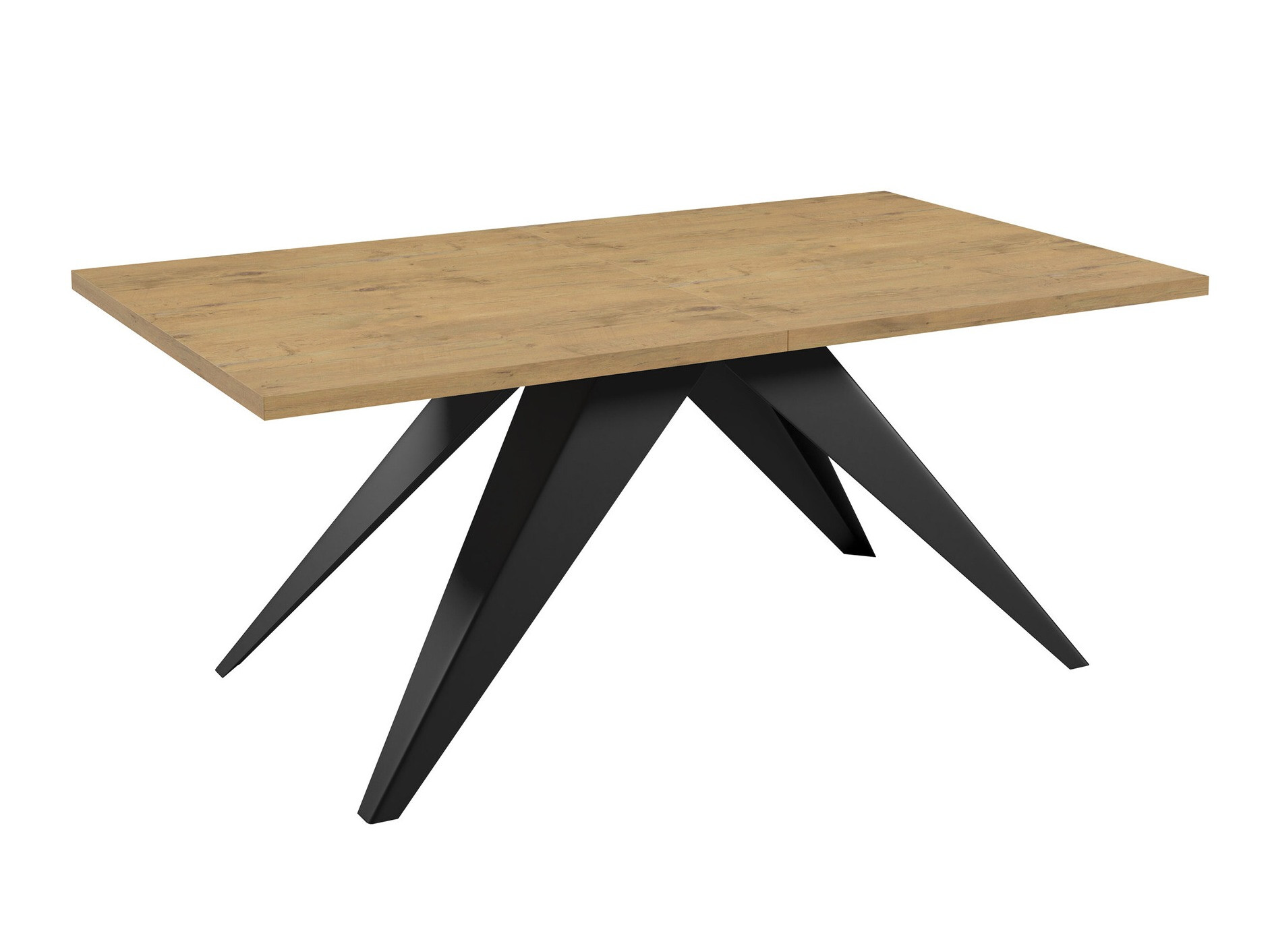 Tisch Oswego 113 (Schwarz + Lancelot-Eiche)
