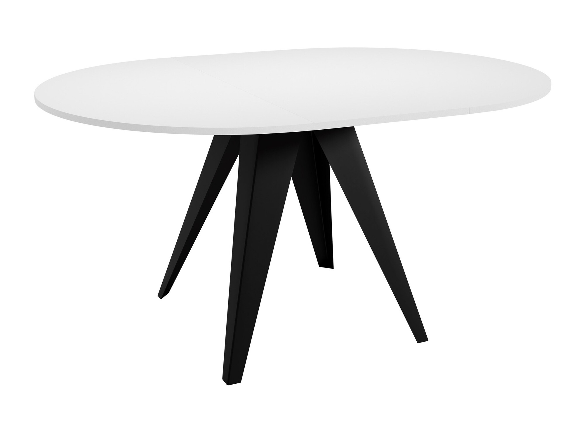 Tisch Oswego 114 (Schwarz + Craft-Eiche Gold)