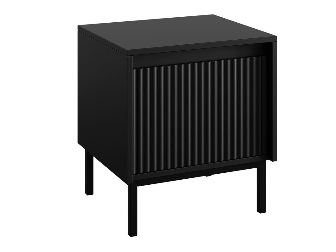 Nachttisch Comfivo Delruva 105 (Schwarz)