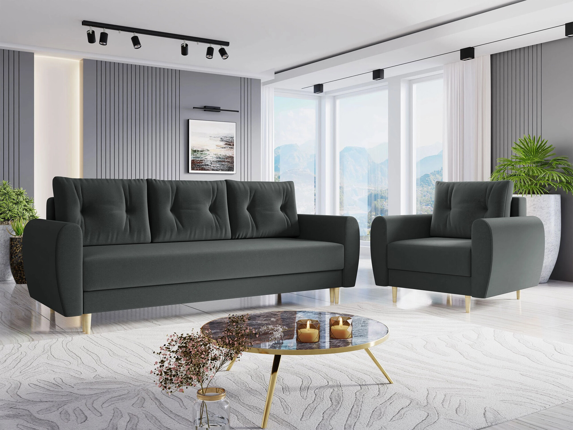 Schlafsofa Memphis 143 (Itaka 14)