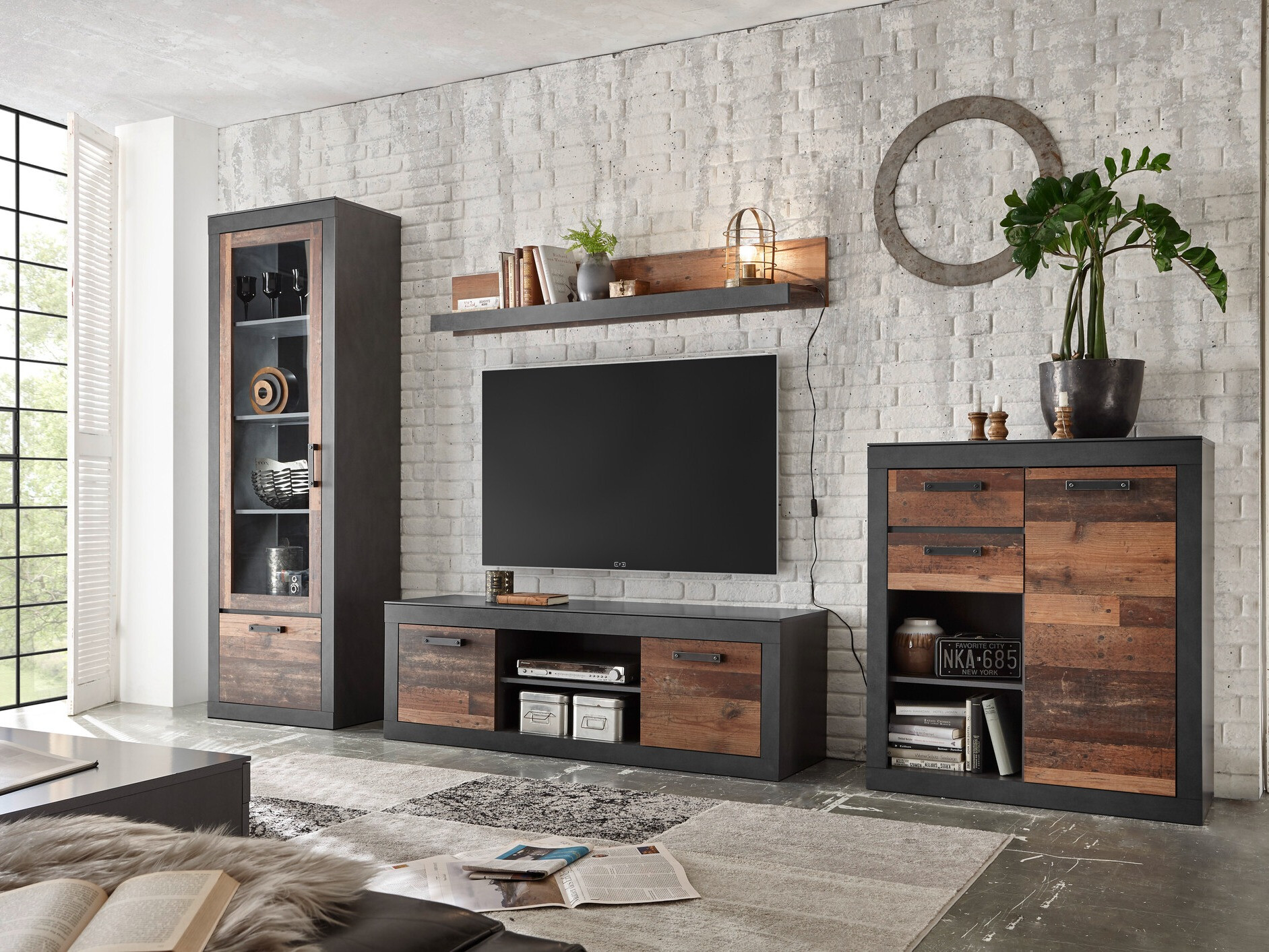 Wohnzimmer-Set Revlara 107