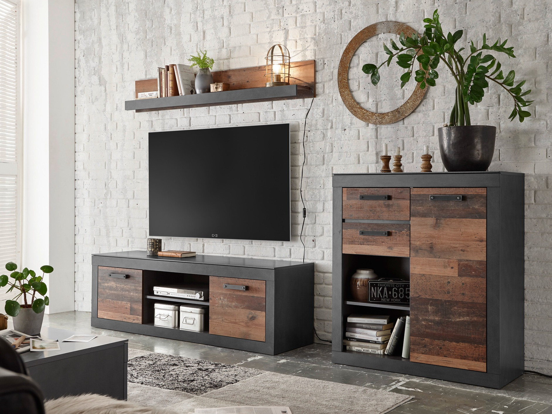 Wohnzimmer-Set Revlara 108