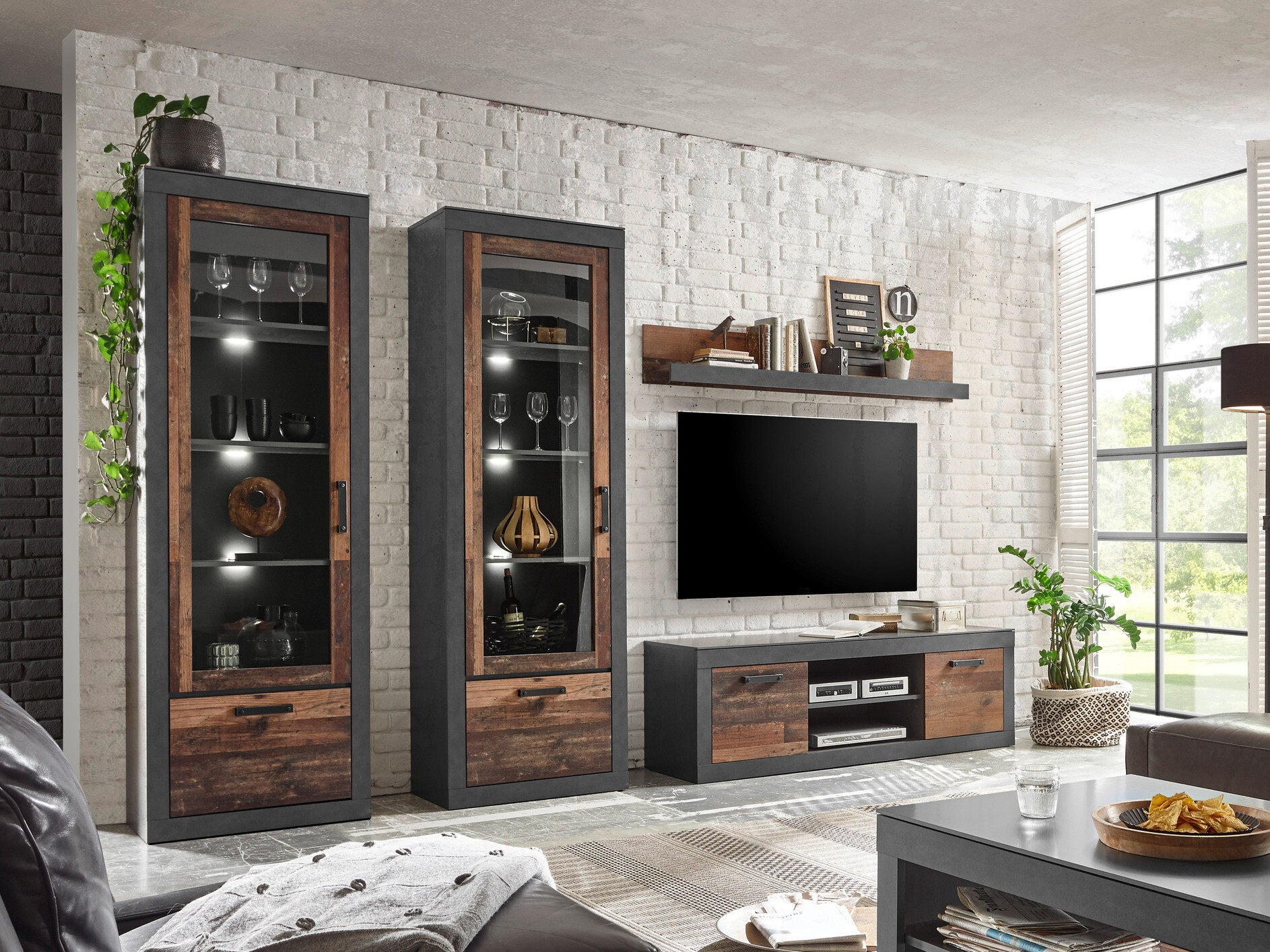 Wohnzimmer-Set Revlara 110