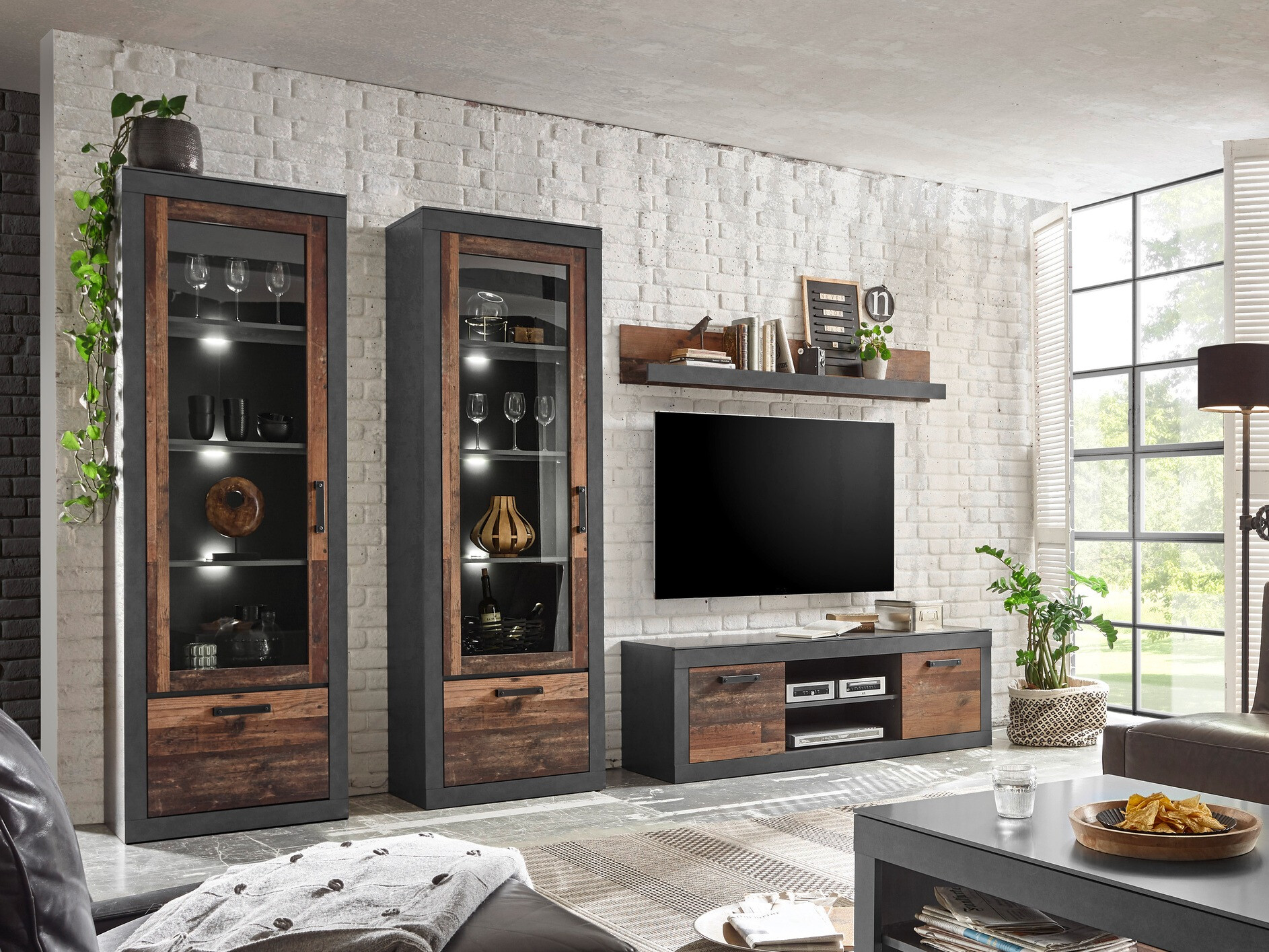 Wohnzimmer-Set Revlara 110 (Nein)