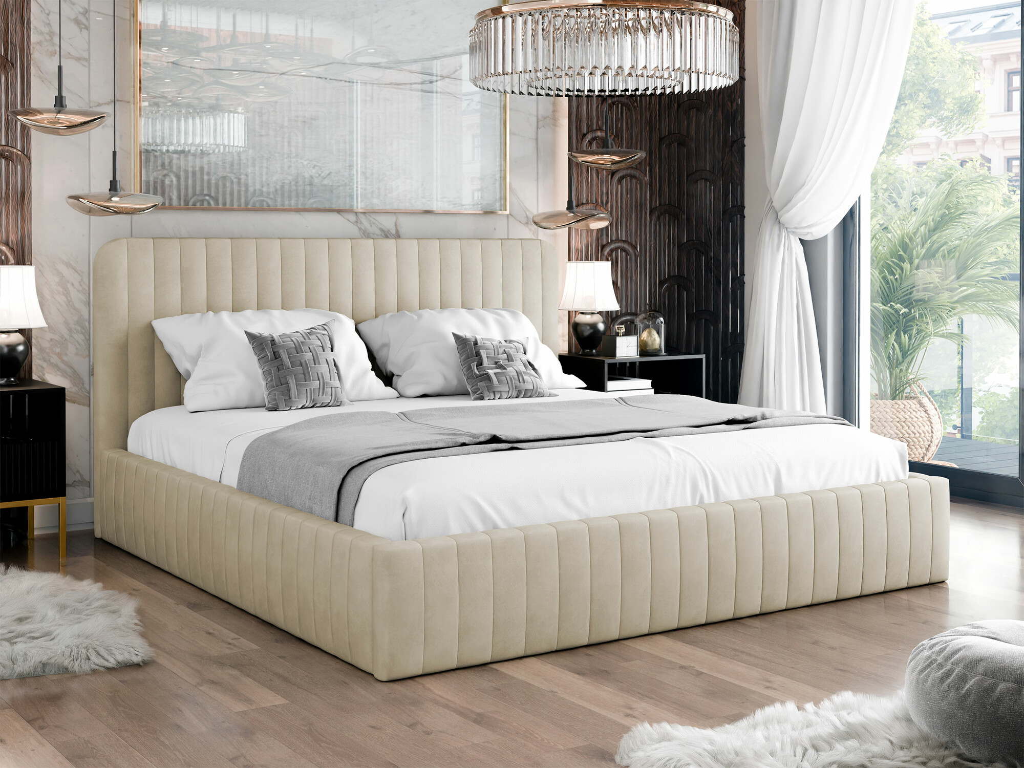Bett TrendyNest Caprion (Velluto 02)