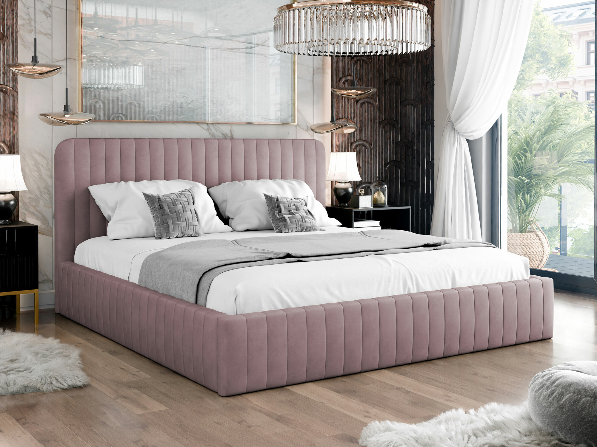 Bett TrendyNest Caprion (Velluto 14)