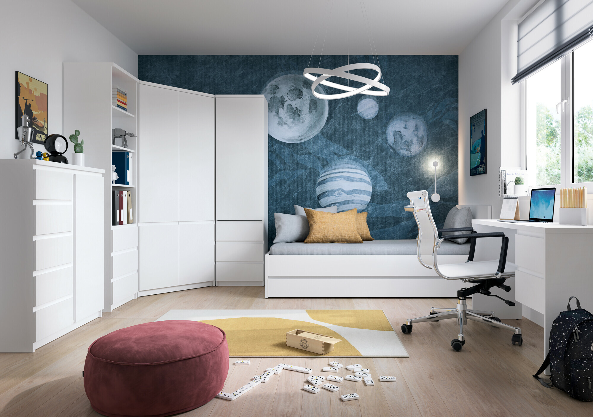 Kommode Merfere 110 (Weiss)