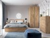 Bett Merfere 107 (Eichenholzoptik)