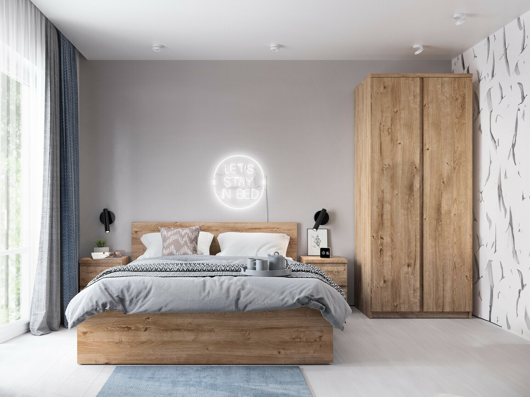 Schlafzimmer-Set Merfere 124