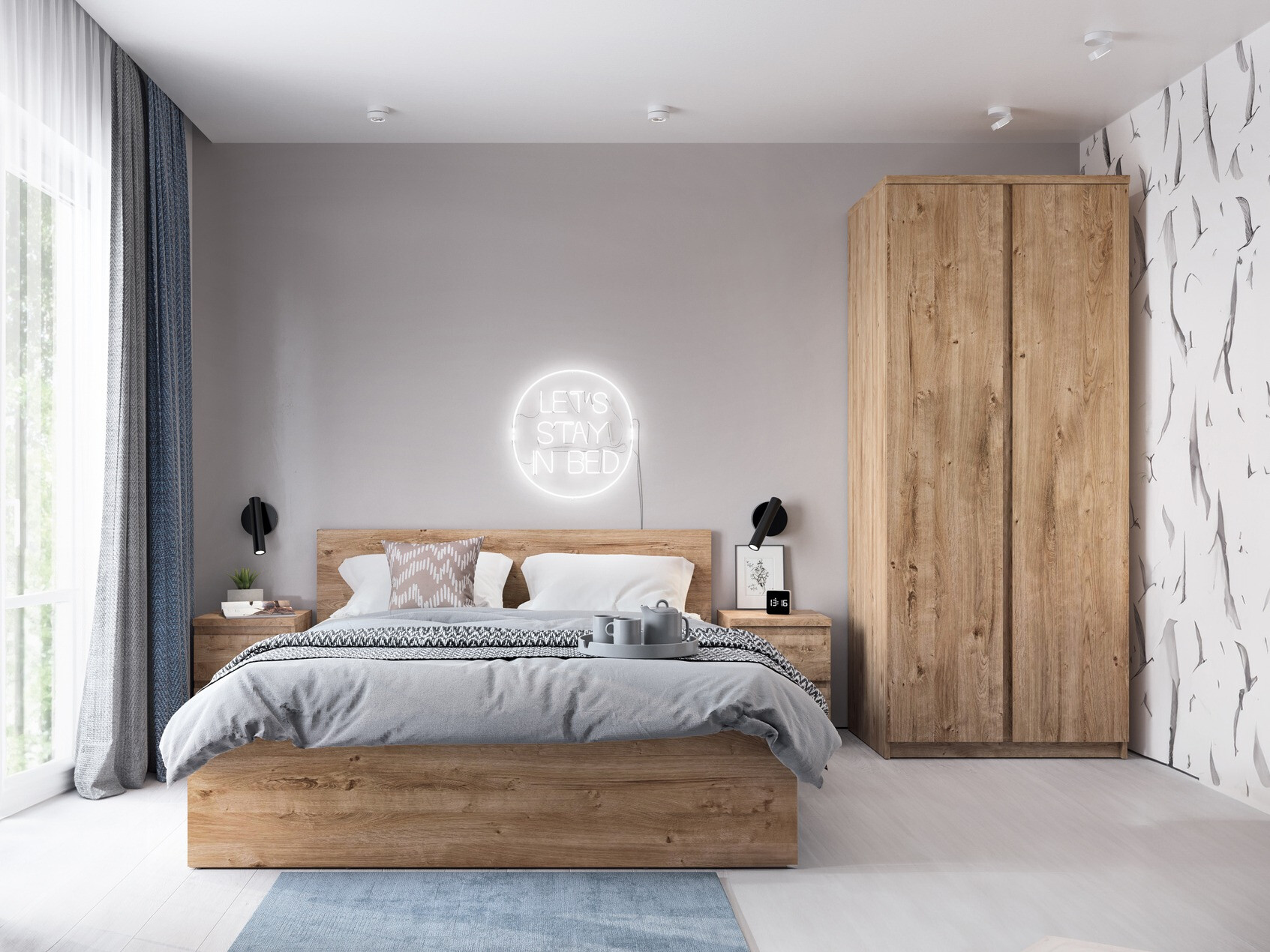 Schlafzimmer-Set Merfere 124