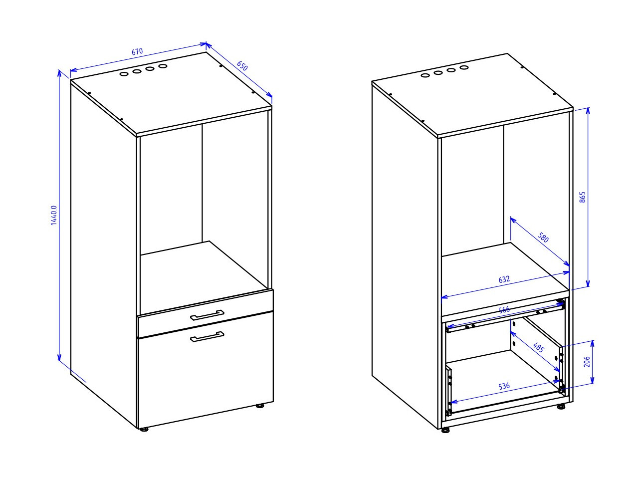 Badezimmer-Regal Austin 377 (Weiss)