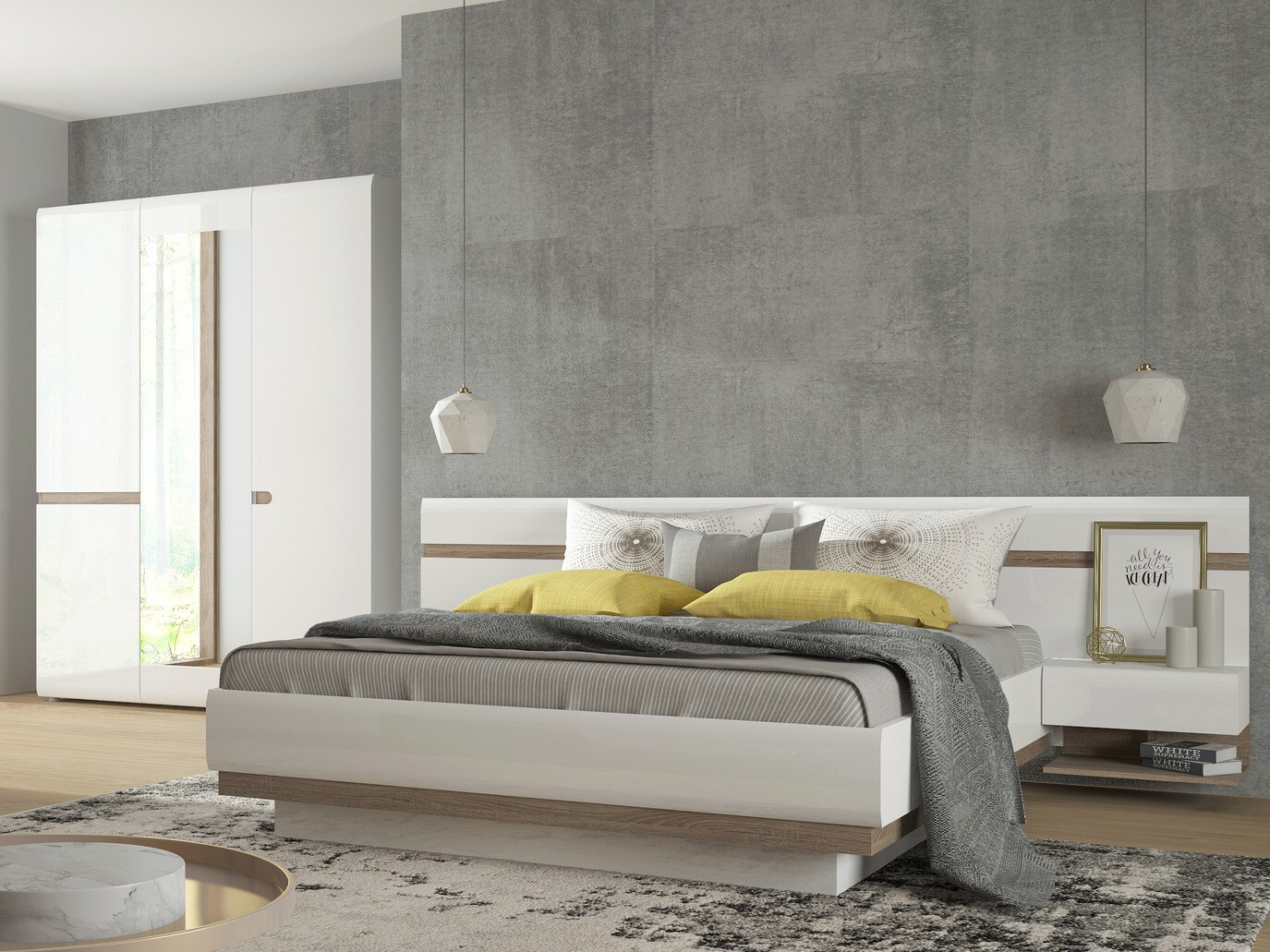 Schlafzimmer-Set Vesfera 115