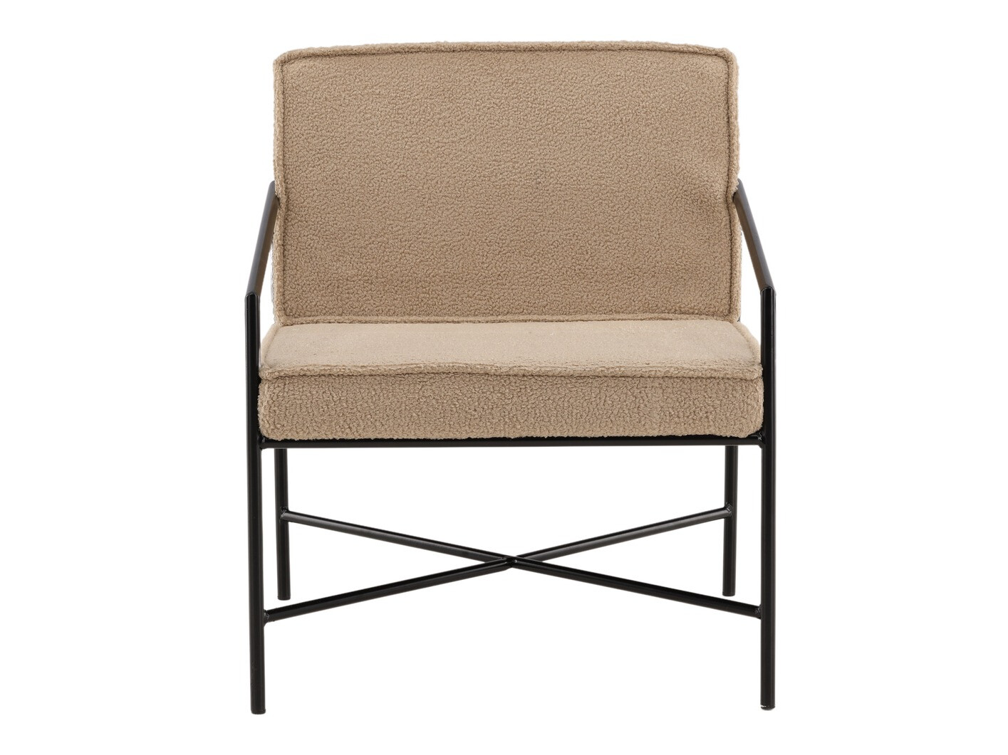 Sessel Dallas 1707 (Braun + Schwarz)