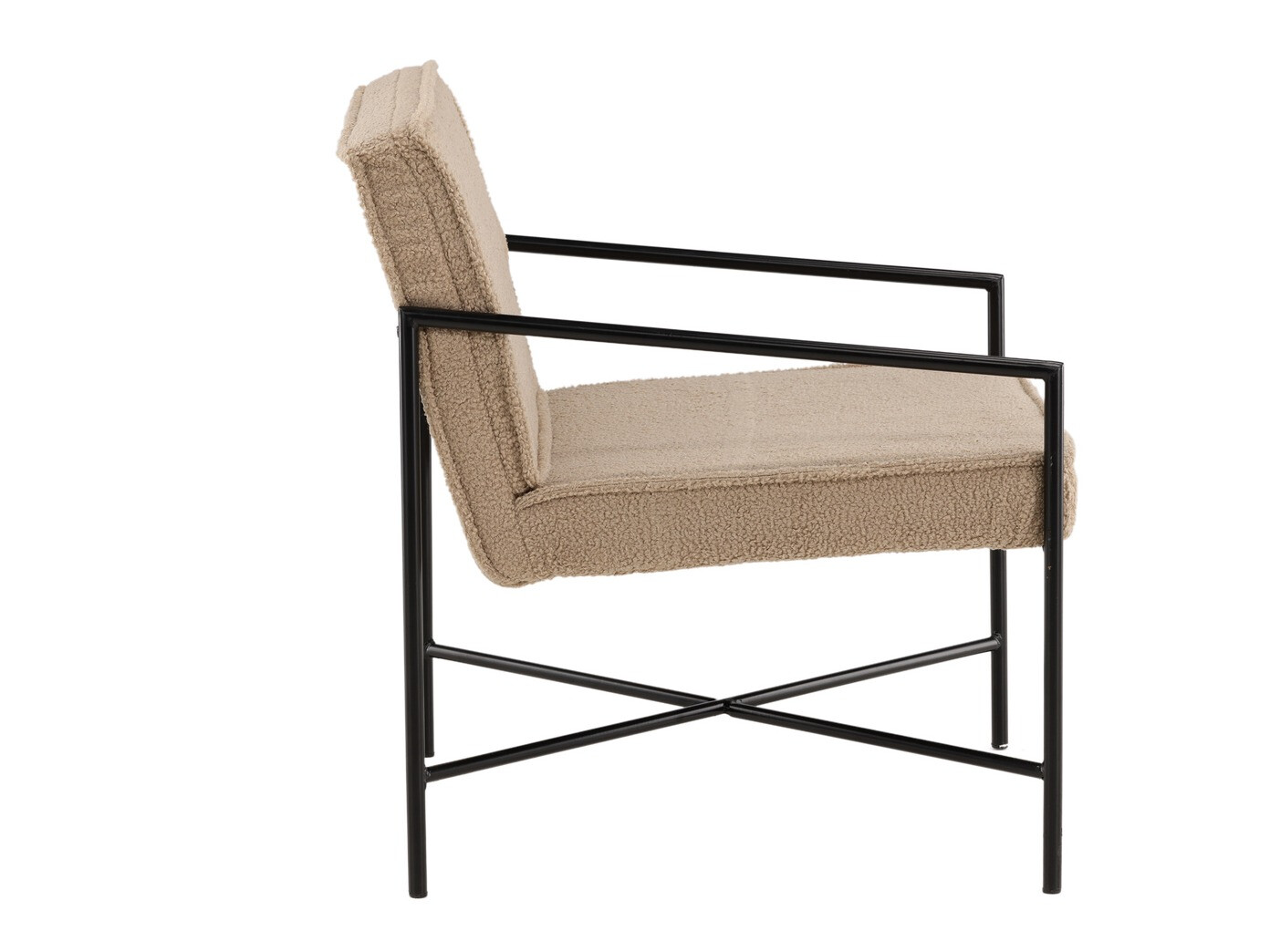 Sessel Dallas 1707 (Braun + Schwarz)