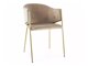 Stuhl Detroit 329 (Beige + Gold)