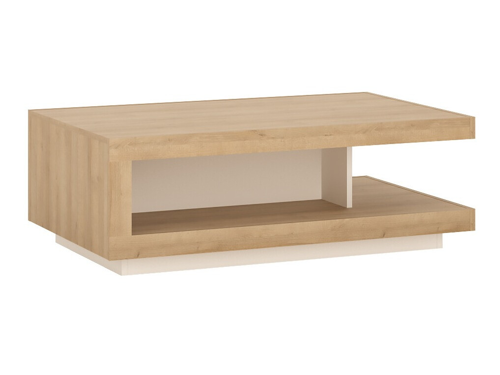 Couchtisch Feldeli 105 (Riviera eiche + Weiss)