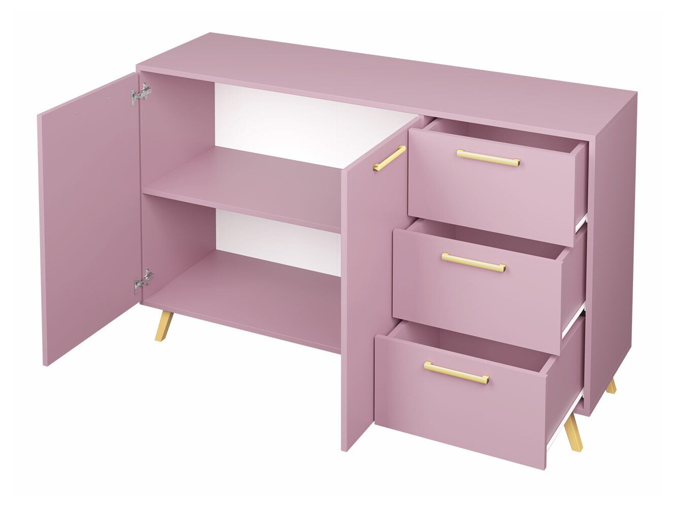 Möbel-Set Rosa (Blau)
