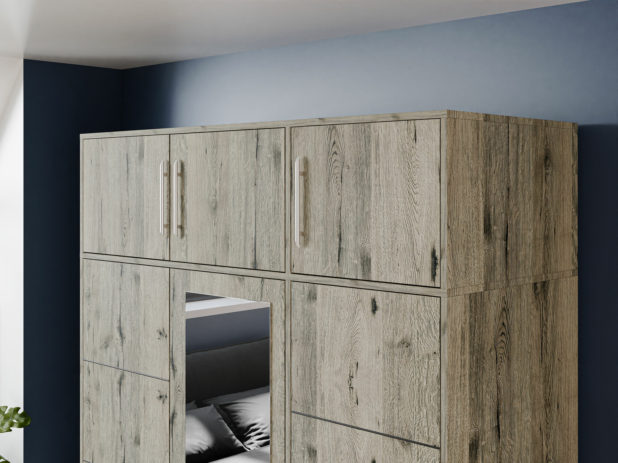 Sideboard Dortivu I (Wellington Eichenholzoptik)
