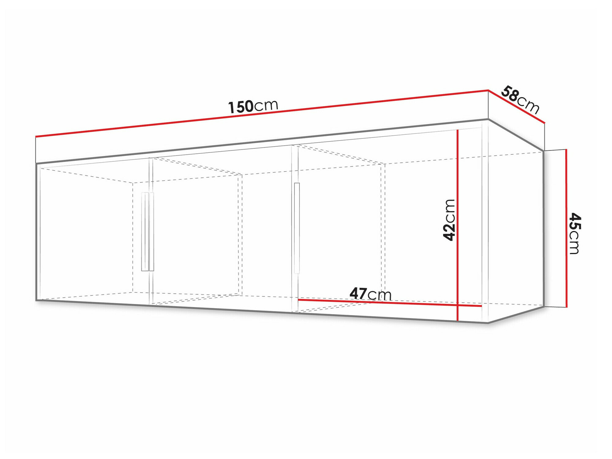 Kleiderschrank Collis I (Wotan Eiche + Schwarz)