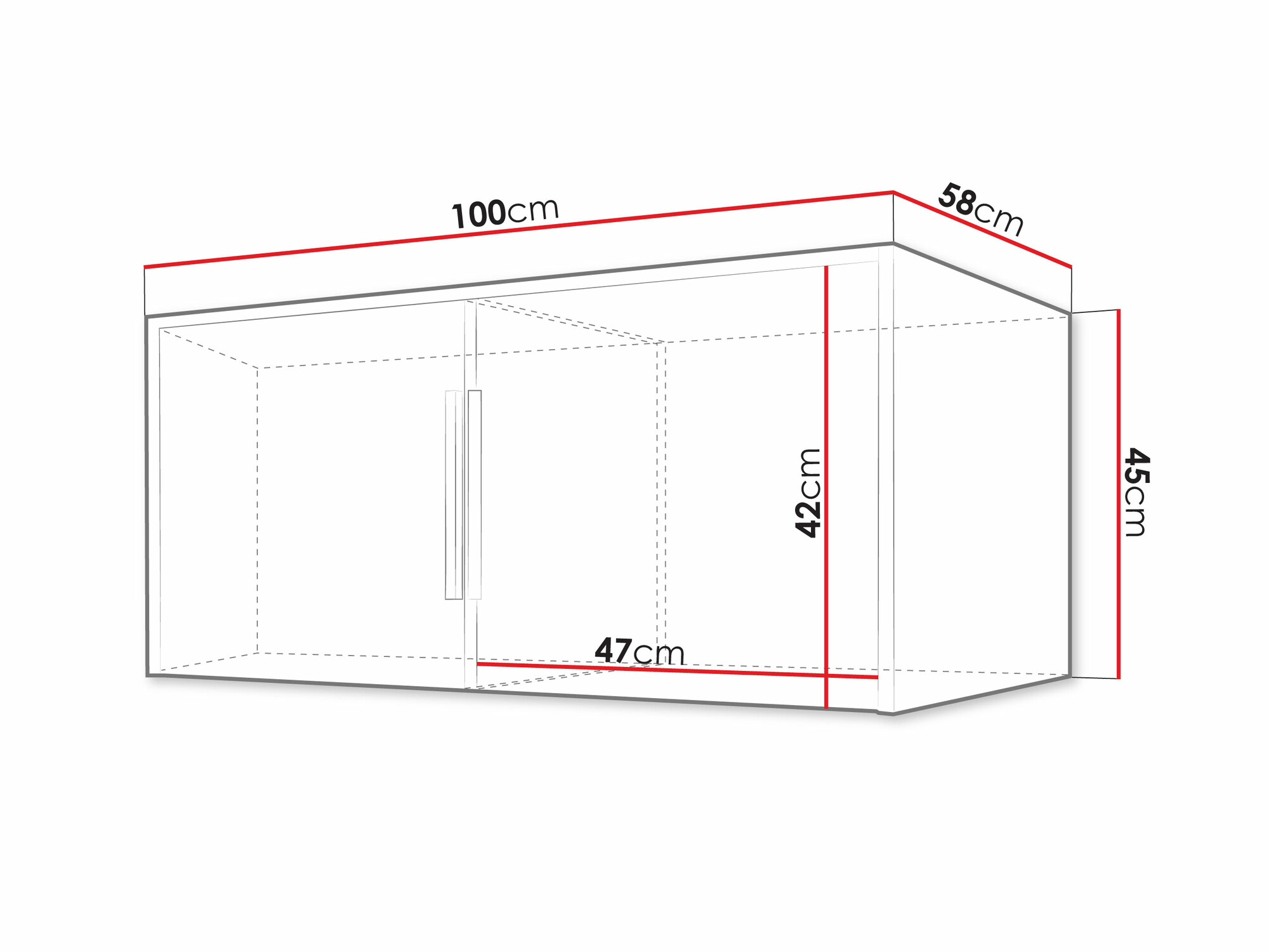 Kleiderschrank Collis (Wotan Eiche + Schwarz)