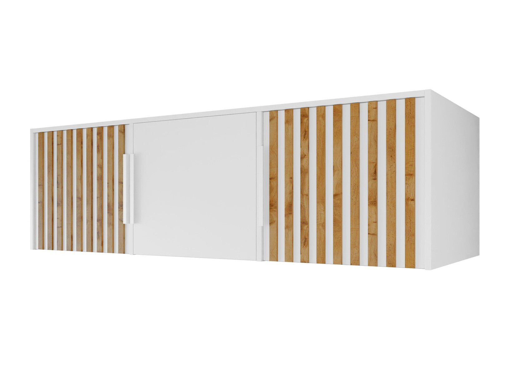 Sideboard Collis I (Weiss + Wotan Eiche)