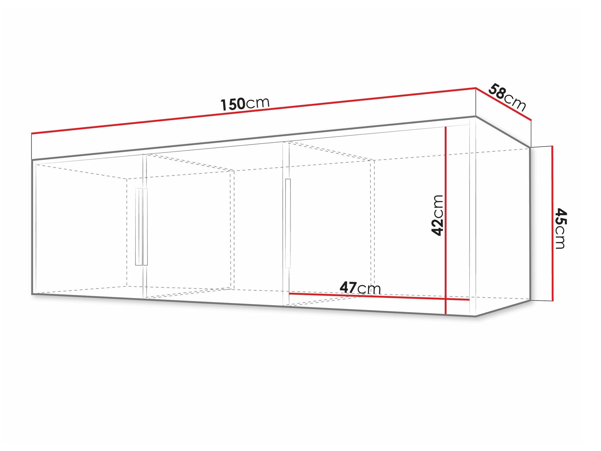 Sideboard Collis I (Weiss + Wotan-Eiche)