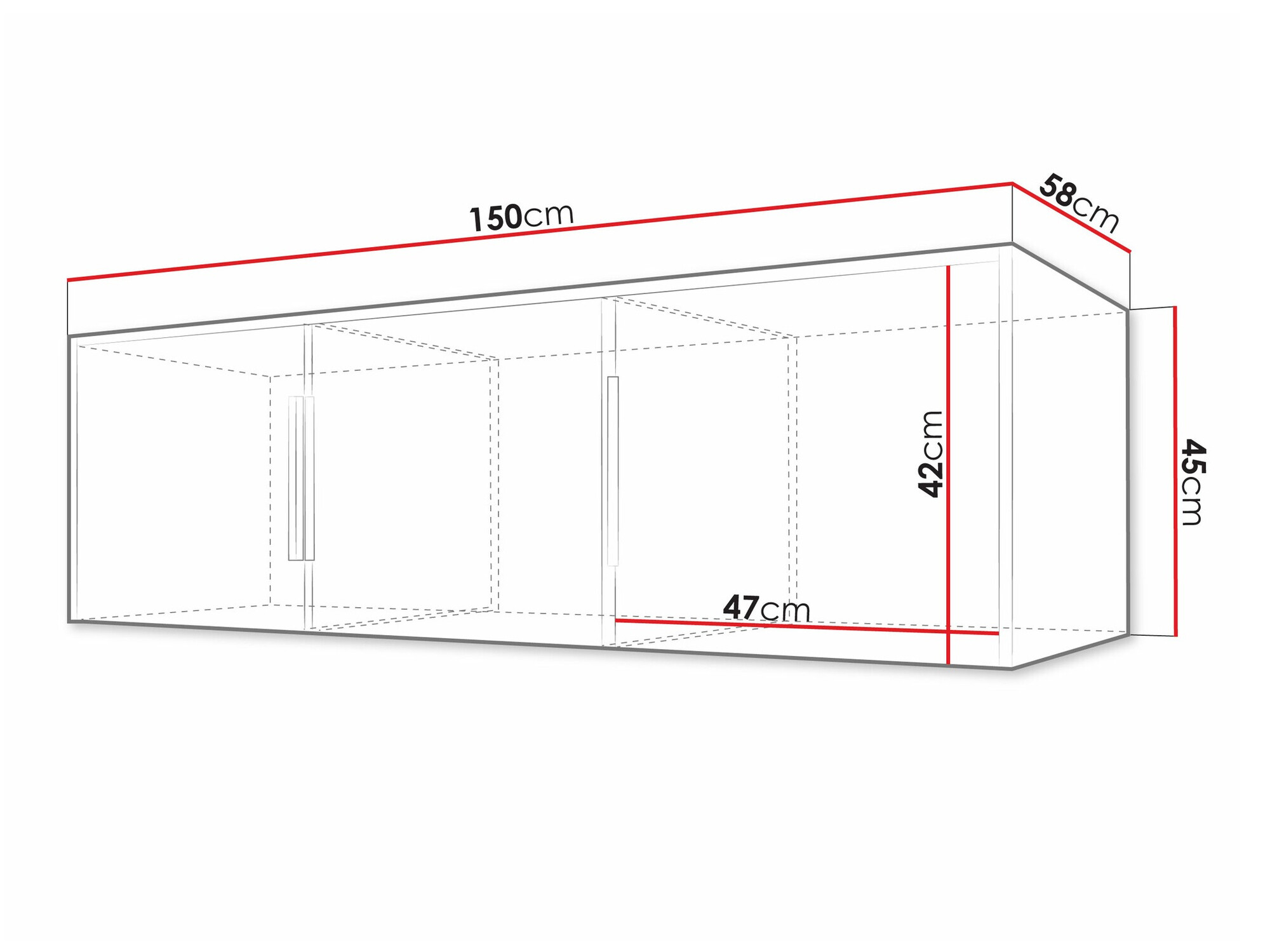 Sideboard Collis I (Wotan Eiche + Schwarz)