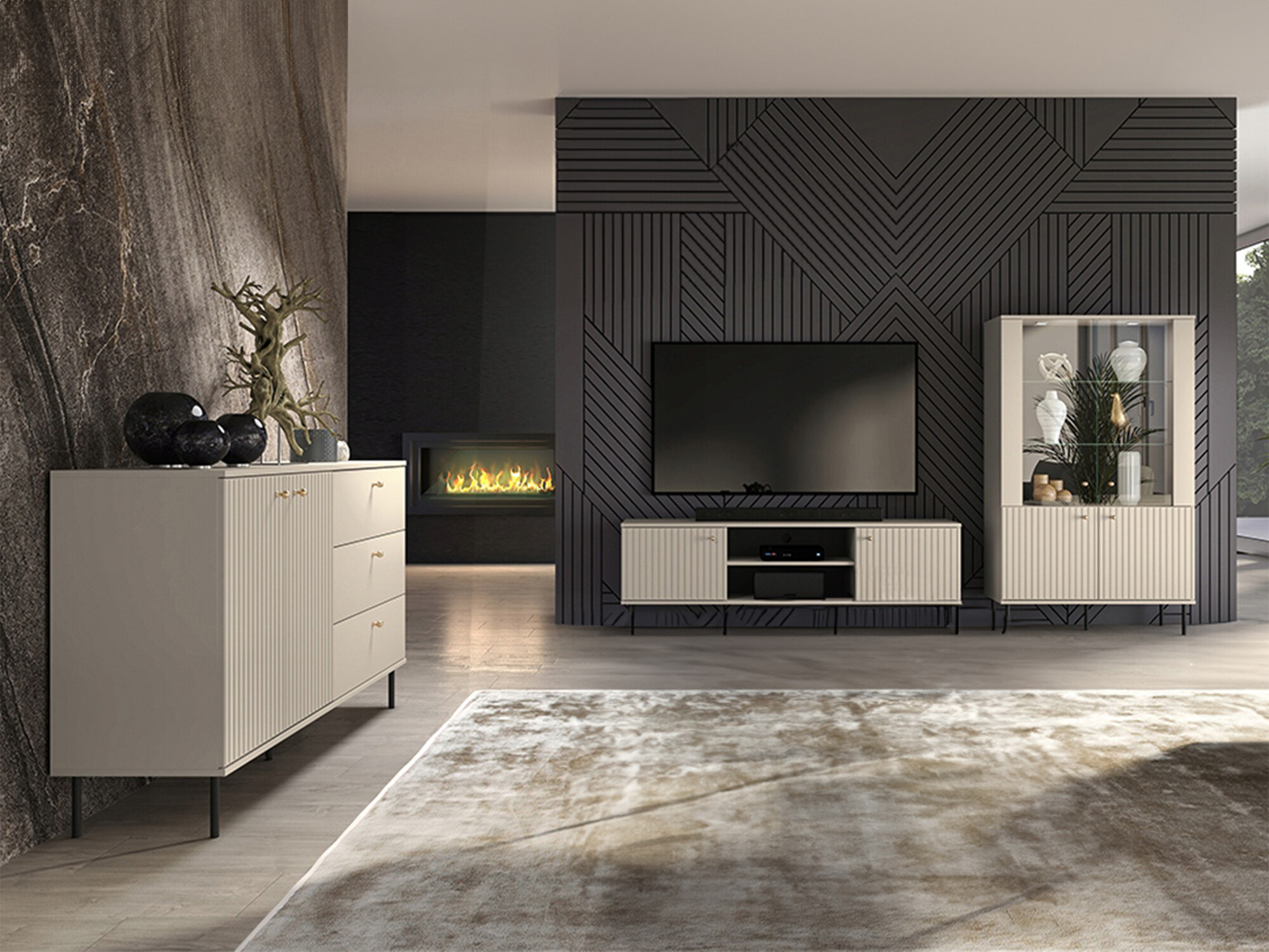 Wohnzimmer-Sets Marmeli 111
