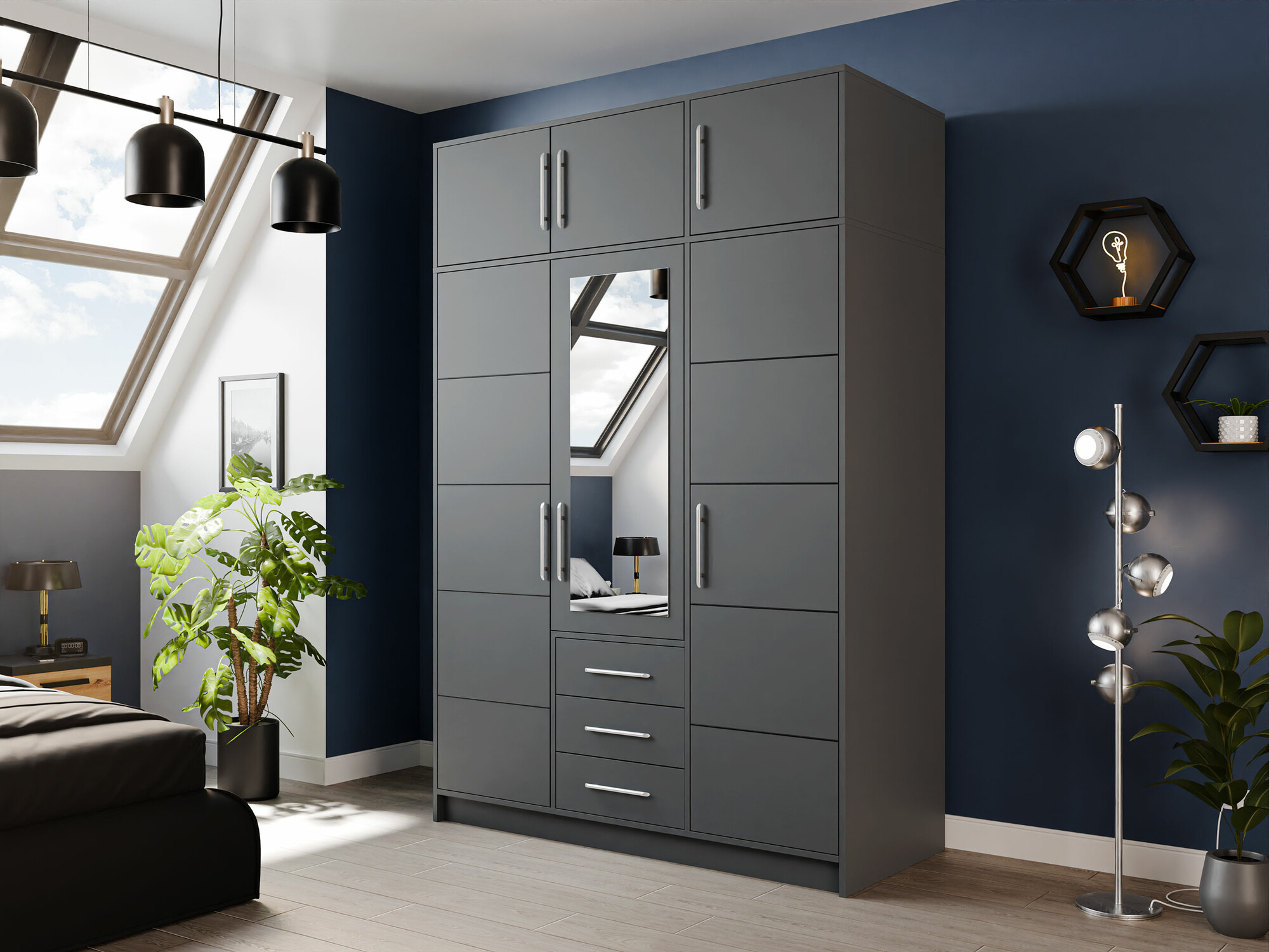 Sideboard Dortivu 152 (Graphit)