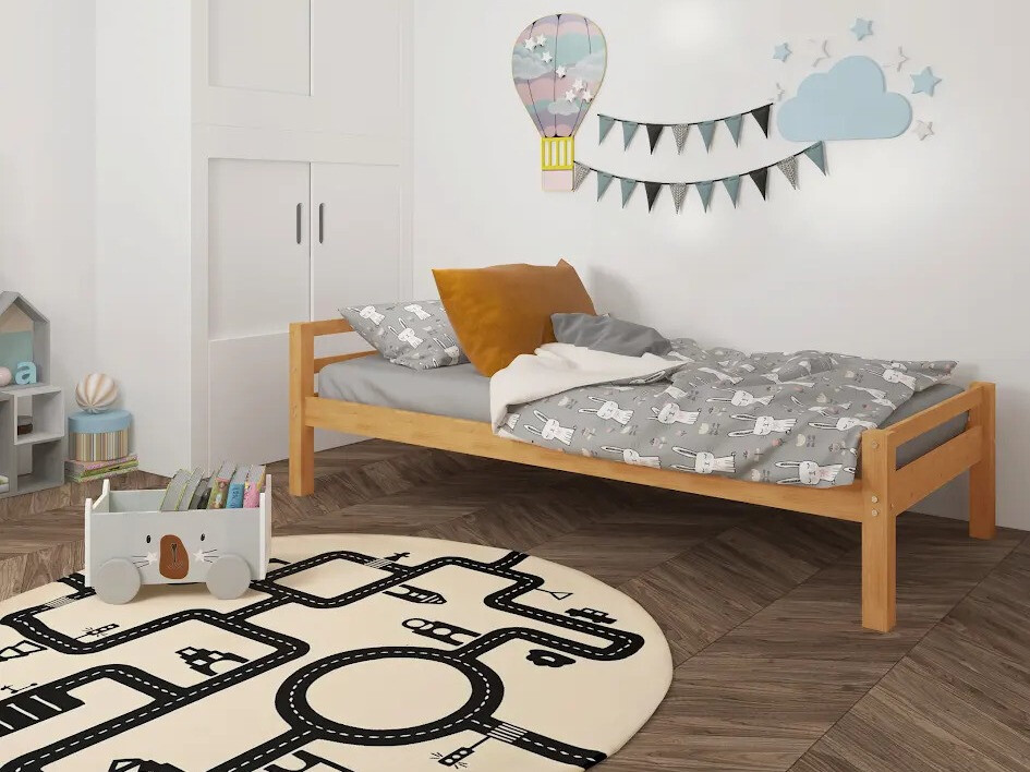 Bett Ruvfiva 109 (Kiefernholzoptik)