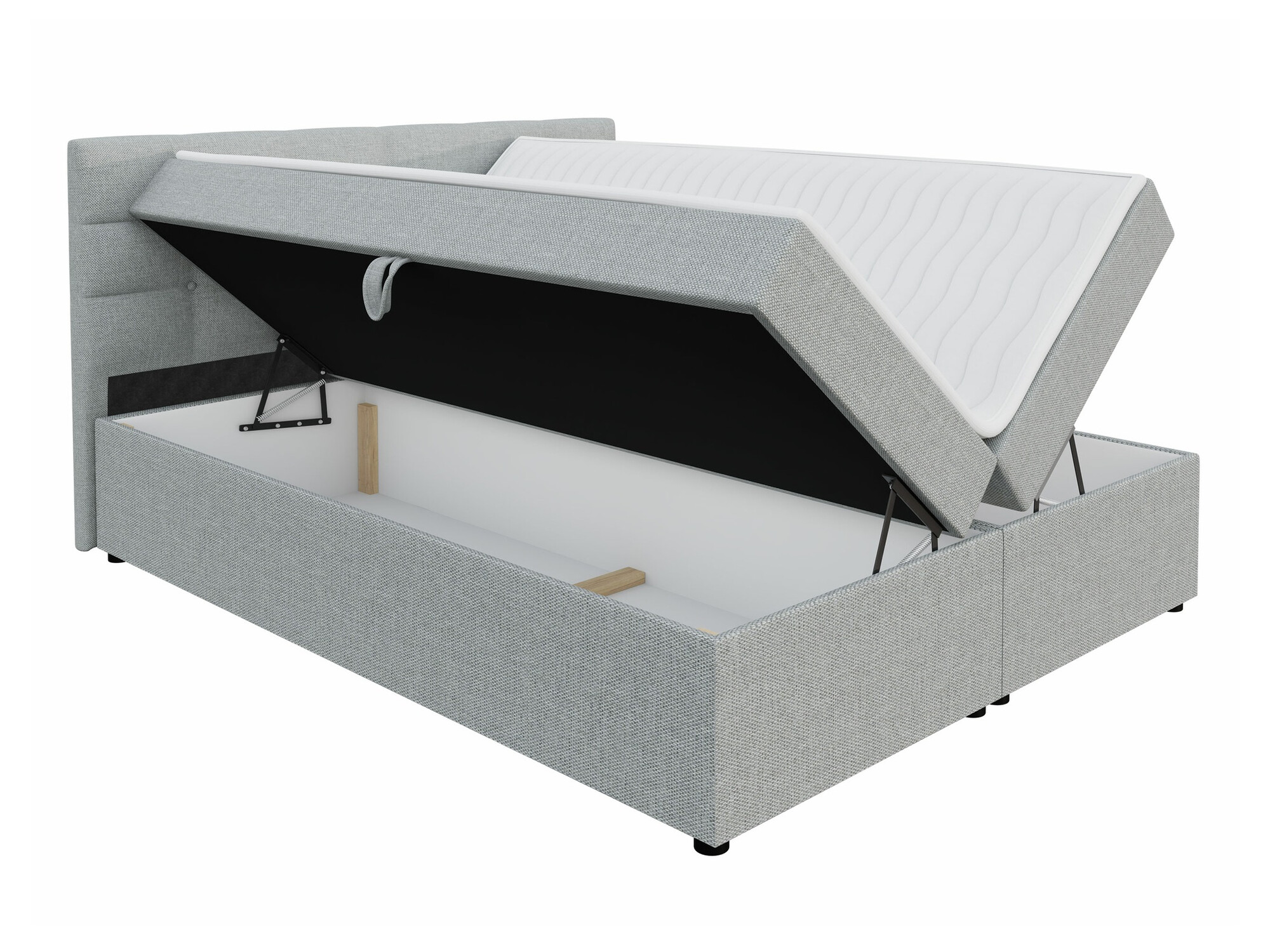 Boxspringbett Memphis 114 (Rico 01)
