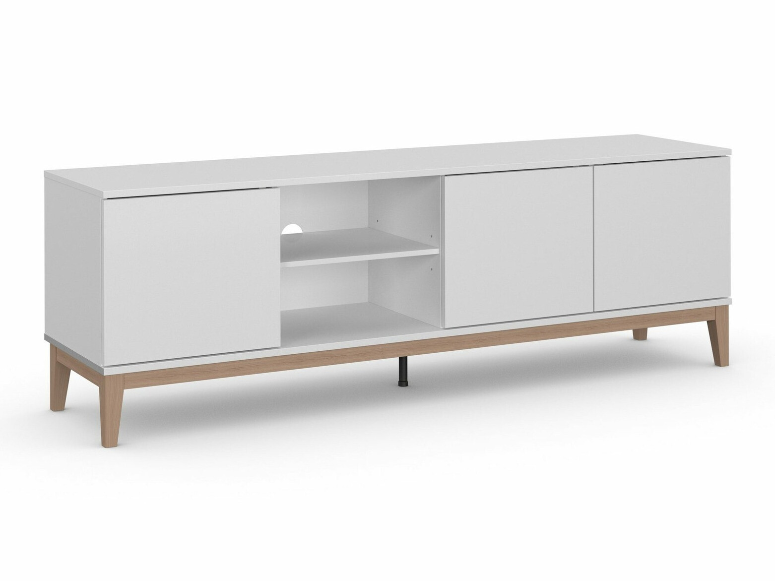 TV-Möbel Felmelo 104 (Weiss)