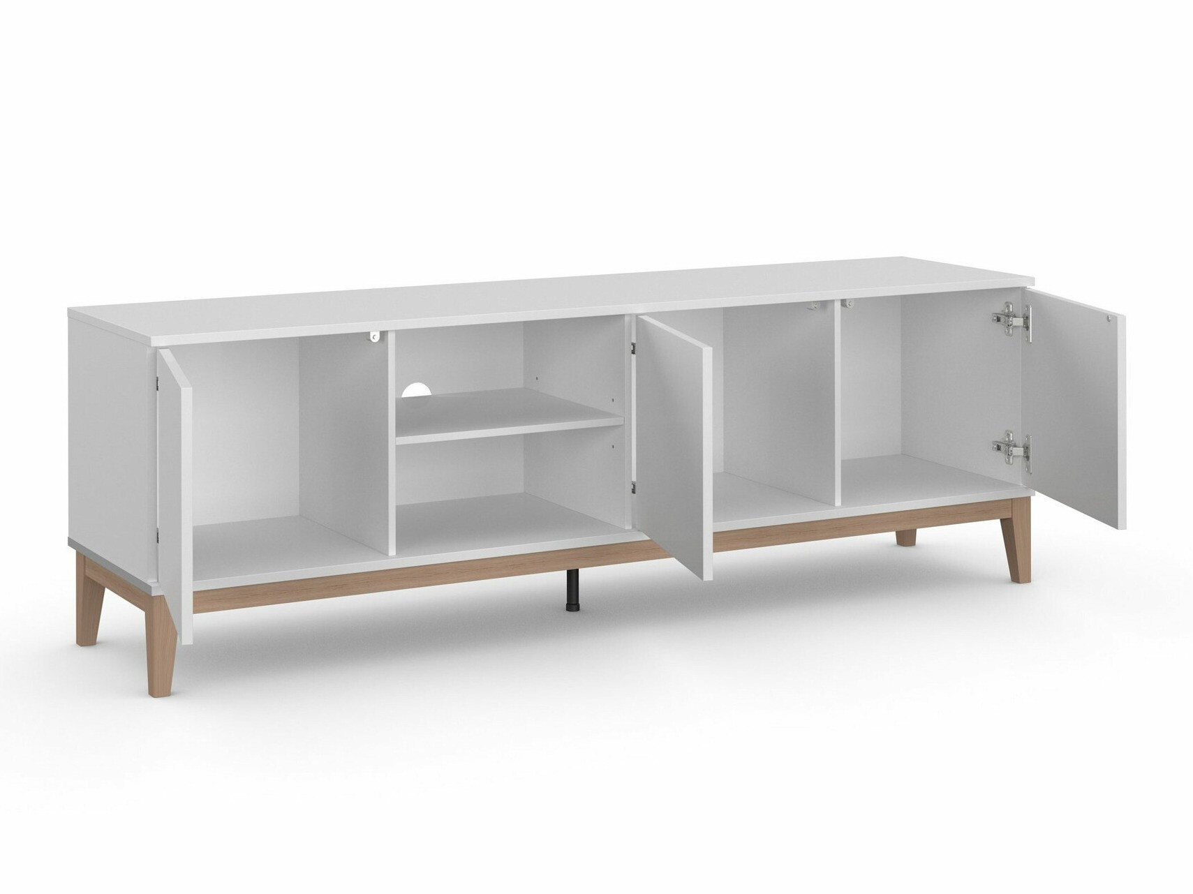 TV-Möbel Felmelo 104 (Weiss)
