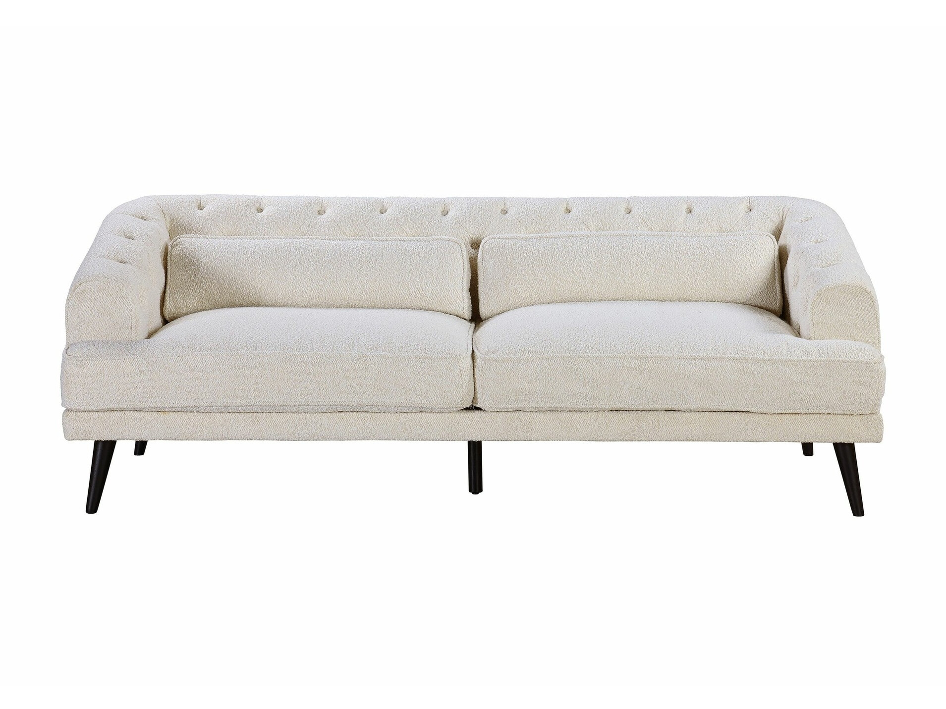 Chesterfield-Sofa Riverton 774 (Weiss)