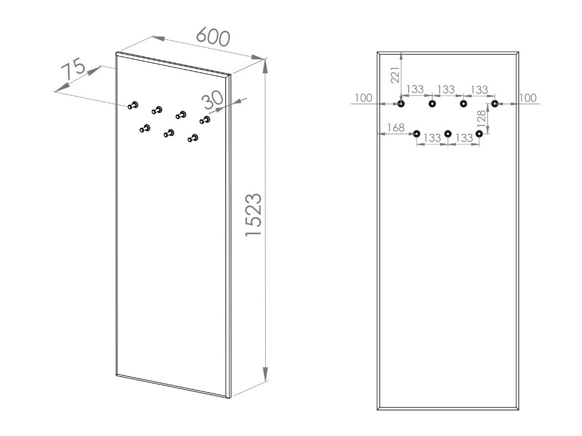 Garderobe Revcire 107